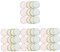 FOMIYES 4sets Facial Cleaning Pads Reusable Makeup Wipes Toner Applicators Perfect for Travel 15pcs*4