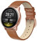 EDIMENS Echtlederarmband kompatibel mit Samsung Galaxy Watch Active 2 40 mm Band, 20 mm dünnes Ersatz-Lederband für Galaxy Watch 42 mm/Active 2 Smart Watch Damen Herren