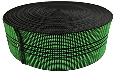 YLM1991 Upholstery Elastic Webbing for Furniture Sofa Chair Couch Repair (32ft webbing)