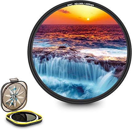 JJC 49 mm ND1000 ND linsfilter 10-stopp fast neutral densitet fader