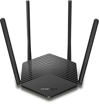 MERCUSYS MR60X Router WiFi 6 Doble Banda AX1500 MU-MIMO WPA3
