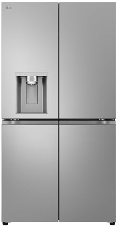 LG GML960PYFE, Multi Door, Klasse E, Festwasseranschluss, Eis-, Crushed Ice- und Wasserspender, Total No Frost, Prime Silver