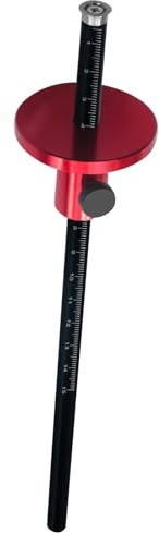 Garosa Wheel Marking Gauge, Adjustable Scriber Line Marker for Woodworking Joinery Aluminum Alloy Inch Scale 1 Piece