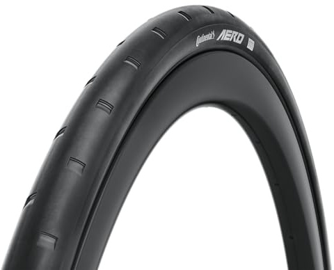 Continental Aero 111 Landsvägscykeldäck, slanglöst fällbart däck, svart (700 x 29 mm)