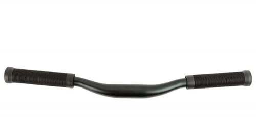 Manillar Riser Bicicleta Santafixie 31.8 mm Aluminio 6061 T6 Negro 535 mm con Puños – Doble Altura para Fixie, Single Speed y Urbana