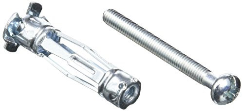 Molly - M14150PB-XJ - Pro-Pack Cheville Métalliques 33 mm X 50 pcs et Vis 40 mm X 50 pcs pour mur Creux