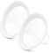 Medela Coppa per il Seno PersonalFit Flex, Più Latte e più Comfort Durante l'Estrazione, da Usare con Qualsiasi Tiralatte Medela, S, Bianco