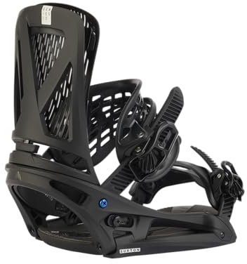 Burton Men's Genesis EST Snowboard Bindings (Black, Large (10+))
