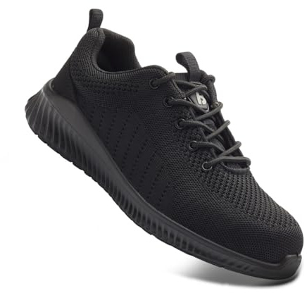 Blackrock Flow Safety Trainers, Steel Toe Cap Trainers, Size 5 / EU38 Black
