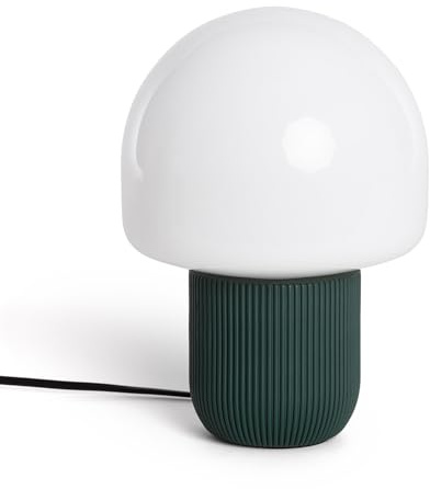 LEDKIA LIGHTING Lámpara de Mesa Resina Nacune Verde