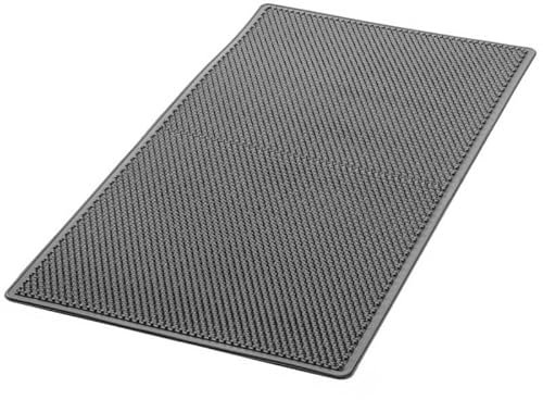 Lyapko Alfombra de acupresión Max 6,2 Ag (Negro) – La alfombra más grande de erizos para espalda, cuello y anticelulitis | Esterilla Fakir con diferentes metales para relajación, alivio del estrés y