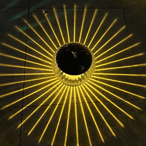 Solar Floating Pool Light,IP44 Waterproof Solar Pond Light,Warm Light Swimming Led Tub Lights,Pond Lamp Glow Globe Night Lights for Pools Ponds Fountain Garden Party Tub Home Decor (Warm Light)