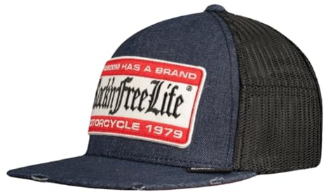 RFL Rock'nFreeLife Casquette Enfant, Snapback, Bleu ALON