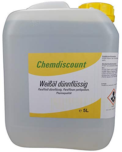 5Liter Weißöl dünnflüssig, Paraffinum perliquidum, Pharmaqualität