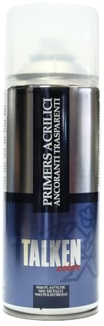 TALKEN SPRAY PRIMER PER PLASTICHE - 400 ml - AGGRAPPANTE ACRILICO