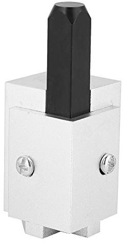 Hinge Butt Corner Chisel Square Punch,Corner Cutter Chisel Door Alloy Carpenter Lock Angle Quick Cutting Corner Chisel Wood Chisel For Square Hinge Recesses Mortising Right Angle, Default