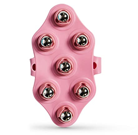 TAIHE Guanti da Massaggio, Roller Ball - Massaggiatore Portatile con Palline, Massaggio Profondo per il Corpo, 7 Rulli a 360 Gradi