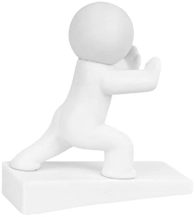 Cale Portes Mignons, Cale Porte Décoratifs Figurine Originale Intérieur, Cales Porte Lesté Figurine Amusante Pour Sol, Cales Portes Antidérapant Statuette Intérieur, Pour Maison Bureau