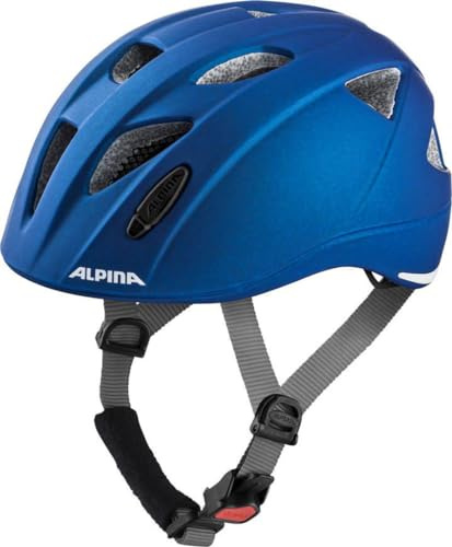 ALPINA XIMO L.E. - Lätt, säker och okrossbar cykelhjälm med valfri LED-lampa för barn