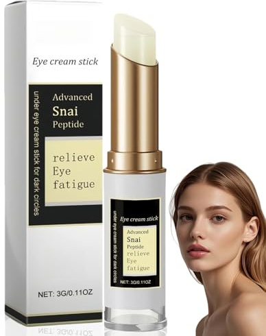 3G Peptide Eye Cream Stick,Reti/nol Under Eye Cream for Dark Circles & Puffy Eyes,Eye Bags Remover for Men,Anti Aging & Skin Tightening Face Cream,Anti Wrinkle & Dark Circle Eye Serum for Men
