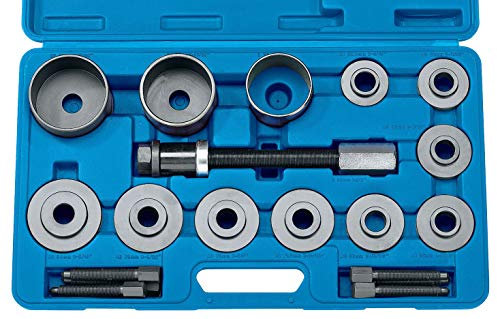 JOMAFA - Kit extractor de rodamientos y cojinetes universal, 20 piezas. (Extractor e instalador)