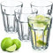 KADAX Getränkegläser 4er Set, 365ml, Spülmaschinenfeste longdrinkgläser aus Neutrum-Calcium-Glas, stapelbare Cocktailgläser, Wassergläser, Kaffeegläser, Teegläser