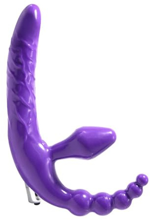 Vibrador Vibrador consolador con correa sin tirantes, Juguetes sexuales 4 en 1, vibradores anales con tapón Anal para adultos, juguetes sexuales para coquetear lesbianas para mujeres