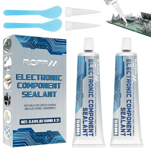 ROFPM Conformal Coating for Electronics, Electronic Component Sealant, Silicone Conformal Coating Insulating Sealant, Waterproof, Dust& Moisture Resistant for Circuit Board and Component Protection
