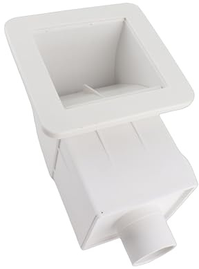 Haofy Kit d'écumoire de Piscine de 1,5 Pouces, équipement de Nettoyage de Piscine en Plastique Robuste, Installation et Connexion Faciles pour Toutes Les Piscines et Spas