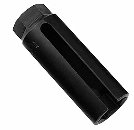 CLICLED Chiave Bussola Smontaggio Sonda Lambda 22mm Sensore Ossigeno Scarico Motore Presa 1/2'' Utensile Universale Auto Professionale Estrattore Viti