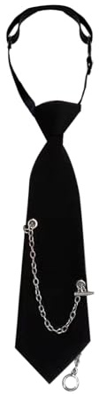 RELKLYU Cravatta Da Donna Da 1 Pezzo, Cravatta Semplice Ed Elee, Cravatta Regolabile, Accessori Per Abbigliamento, Cravatta In Stile Punk.