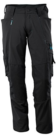 Mascot, pantaloni alla zuava Stretch, modello Advanced, di colore antracite, 76C46, Nero