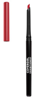 COVERGIRL Exhibitionist Lip Liner, Cherry Red 220, 0.012 Ounce