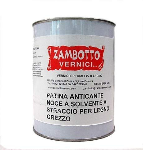 Patine anticalcaire en noyer à solvant pour bois brut 5 l