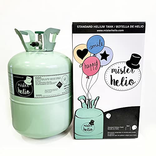 Mister Helio Bombola di elio (0,45 m3) fino a 50 palloncini (palloncini non inclusi)