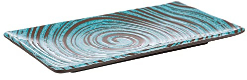 APS 85200 melaminbricka/sushiboard CANCUN/serveringsbricka för många rätter, 23,50 cm x 13,50 cm x 1,50 cm