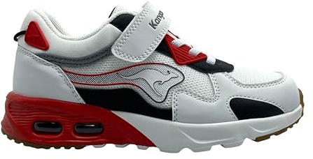 KangaROOS Kx-Hold Ev, Zapatillas, White Fiery Red, 40 EU