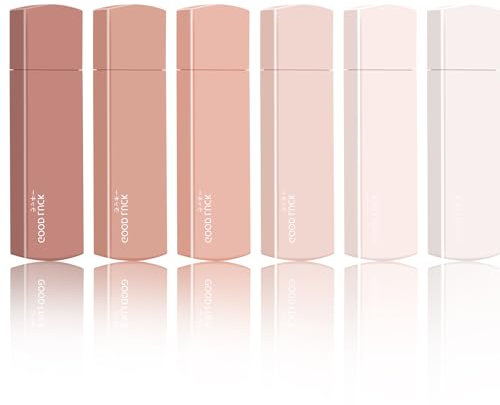 GEEHUA 6 teiliges Korrekturroller, 36 m Korrekturmaus Mini White Out Korrekturband, ästhetisches Schnelltrocknend Sofortige Korrekturband für Schüler, Schreiben, Schule, Zuhause, Bürobedarf(Rosa)