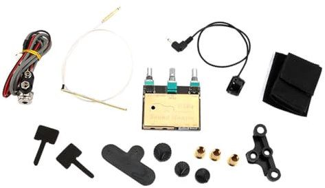 GREENADSCAPE Tonabnehmer Für Musikinstrumente Vorverstärkersystem Aktiver Piezoelektrischer Gitarren-tonabnehmer