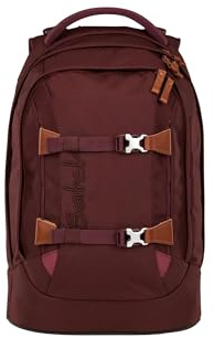 Satch Pack Schulrucksack ab 5. Klasse ergonomisch 30L Stauraum standfest Organisationstalent Nordic Ruby - Beere