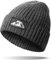 Gebell Herren Beanie Mütze - Winter Gestrickte Beanie Mütze Thermo Beanie Warm Soft Knit Cuffed Hat Klassische Slouch Beanie für Männer, anthrazit, 56
