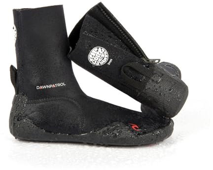 RIP CURL Junior Dawn Patrol 3mm Round Toe Wetsuit Boots Boot - Black - Unisex