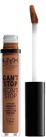 NYX Professional Makeup Anticernes/Correcteur - Can't Stop Won't Stop Contour Concealer - Warm Caramel