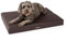 JAMAXX® Premium Hundekissen Hundematte Canvas Waschbar Orthopädisches Hundebett weich Memory Foam Visco-elastische Füllung, mittelgroße Hunde, Vintage Canvas Stoff, Matratze PDB1017 M 90x70 braun