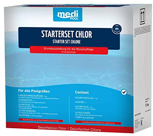 mediPOOL 5 in 1 Starter Set Chlor