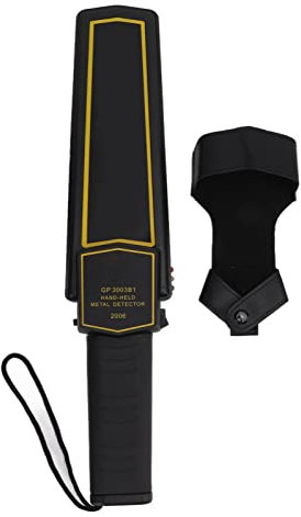 High Sensitivity Handheld Metal Detector Wand for Security Screening Detects Weapons, Knives & Screws 40-Hour Battery & Low Power Consumption Security Scanner