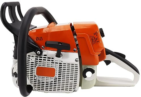 Wifehelper G444 Benzin-Kettensägen-Antriebskopf, Einfach zu Starten, Ergonomischer Griff, Sicher und Effektiv, Handheld-Design, Haushaltssägen, Waldeinschlag