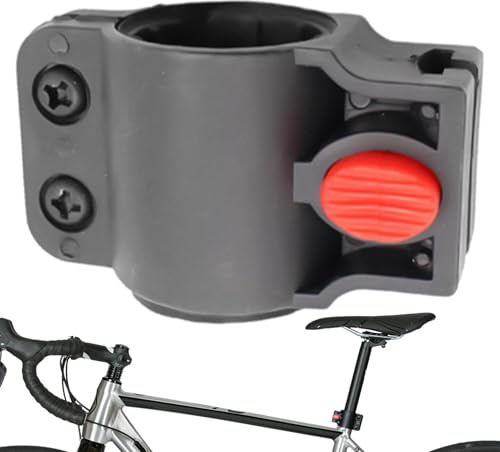 Supporto per montaggio con blocco ciclo, blocco staffa a morsetto,Parti ciclistiche fisse con lucchetto per cavo metallico - Blocco del cavo metallico Blocco a U fisso Supporto per staffa di montaggio