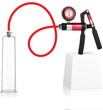 Pompe for pene XXL for uomini, pompa manuale l'ingrandimento del pene di grandi dimensioni, pompa a vuoto, giocattoli sessuali con pezzi di ricambio, pompe l'ingrandimento(23 * 5.7cm/9 * 2.25in)