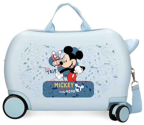 DISNEY Mickey Road Trip Garçon Bagage - Bagage pour enfant, Bleu